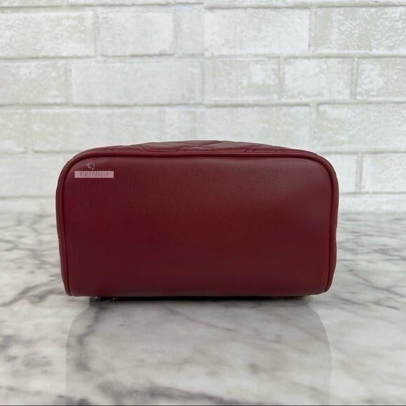 Kate Spade Natalia Burgundy Mini Convertible Leather  display picture 3