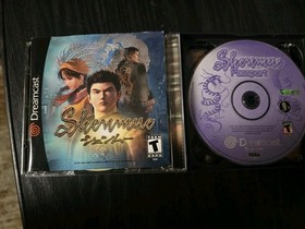 Shenmue (Dreamcast, 2000) Complete With Passport Disc CIB 