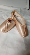 Freed Of London Ballet Slippers Nude Satin Soft Shoe Size 4C