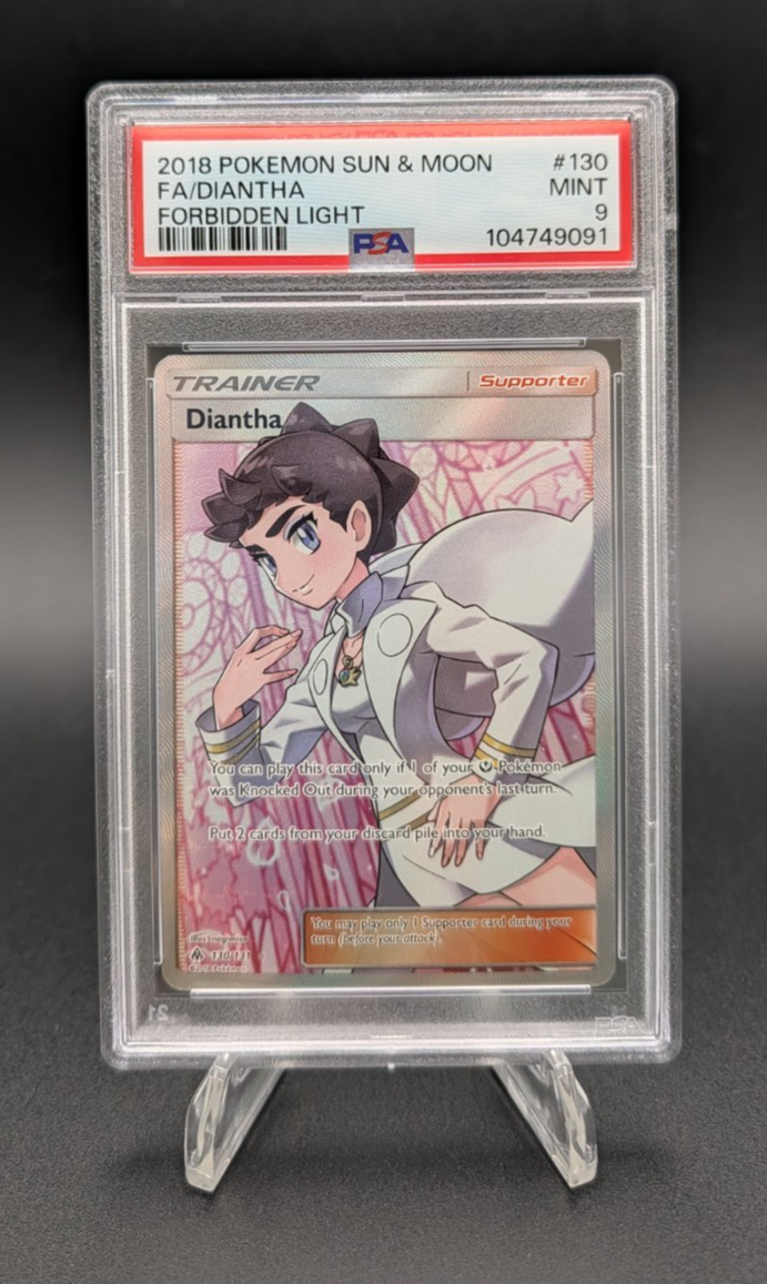 diantha pokemon card Pokemon SM Forbidden Light Card: Diantha - Trainer Card - 105/131 - Ra