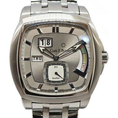 Carl F. Bucherer 00.10627.08.63.21 Patravi EvoTec BigDate 43mm Silver Automatic