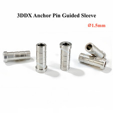   1.5mm Dental 3DDX Guided Sleeves Fit Anchor Pin Guided Drill Implant Template