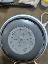 White/Gray White Noise Machine w/ Timer, Night Light, USB Powered