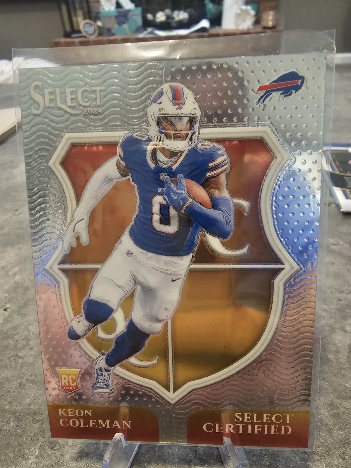 2024 Panini Select - Select Certified Rookies Keon Coleman #13 (RC)