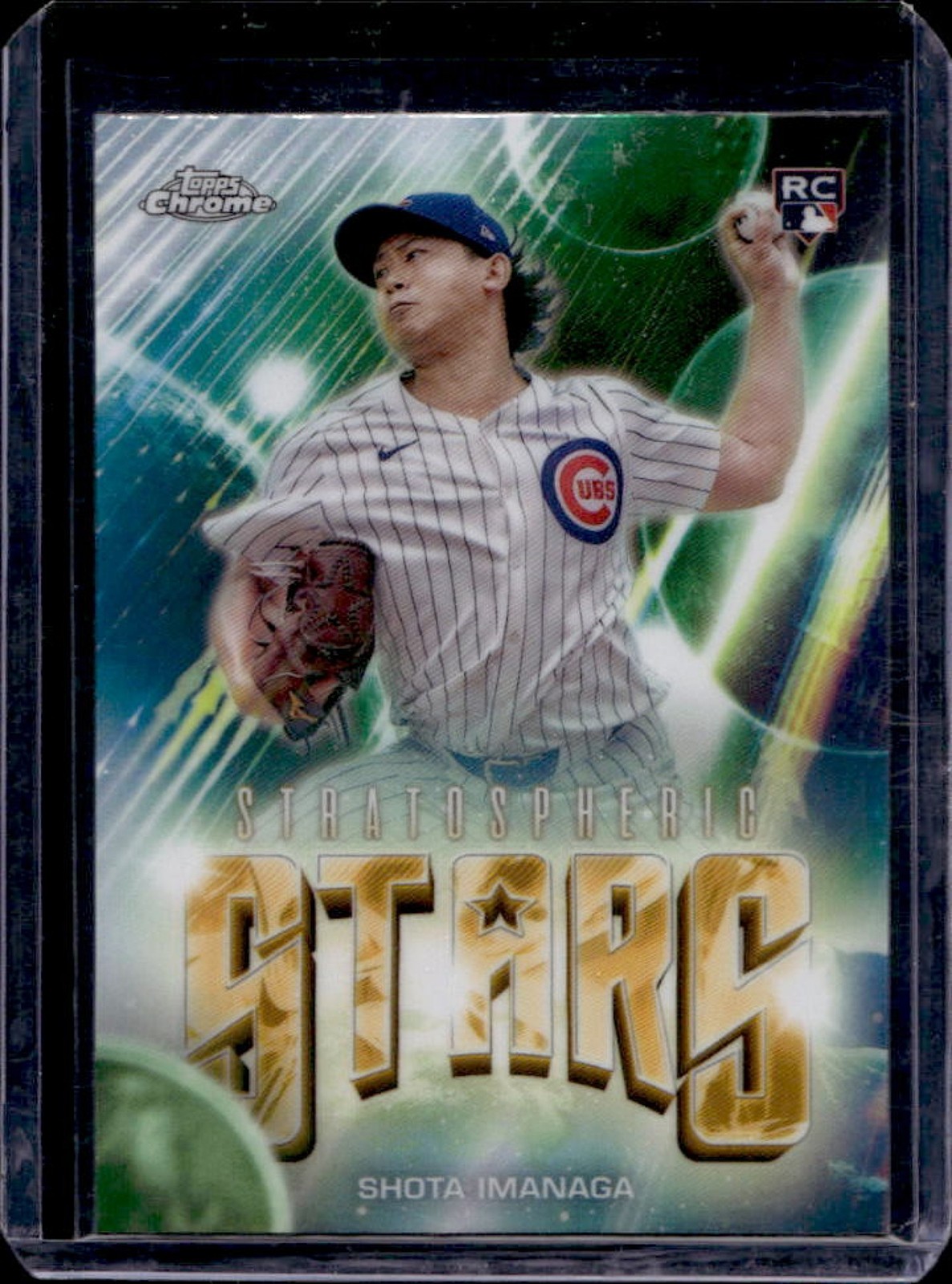 2024 Topps Chrome Update Shota Imanaga Stratospheric Stars RC #SSC-23 Cubs