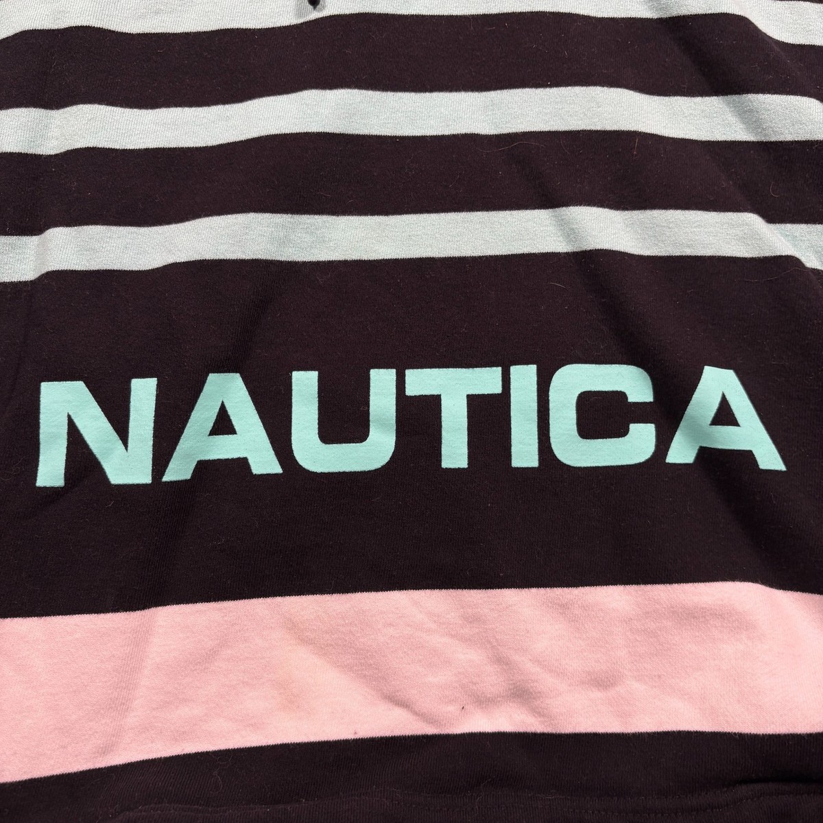 90〜00s Nautica ds knit black KROST x Nautica Rope Print Windbreaker | Nautica