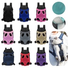 Pet Carrier Backpack Adjustable Pet Front Cat Dog Carrier Travel Bag Legs Out