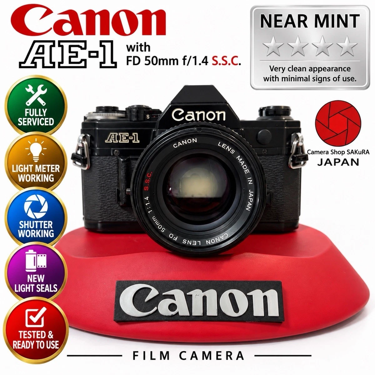 Canon Ae 1 Black for sale | eBay