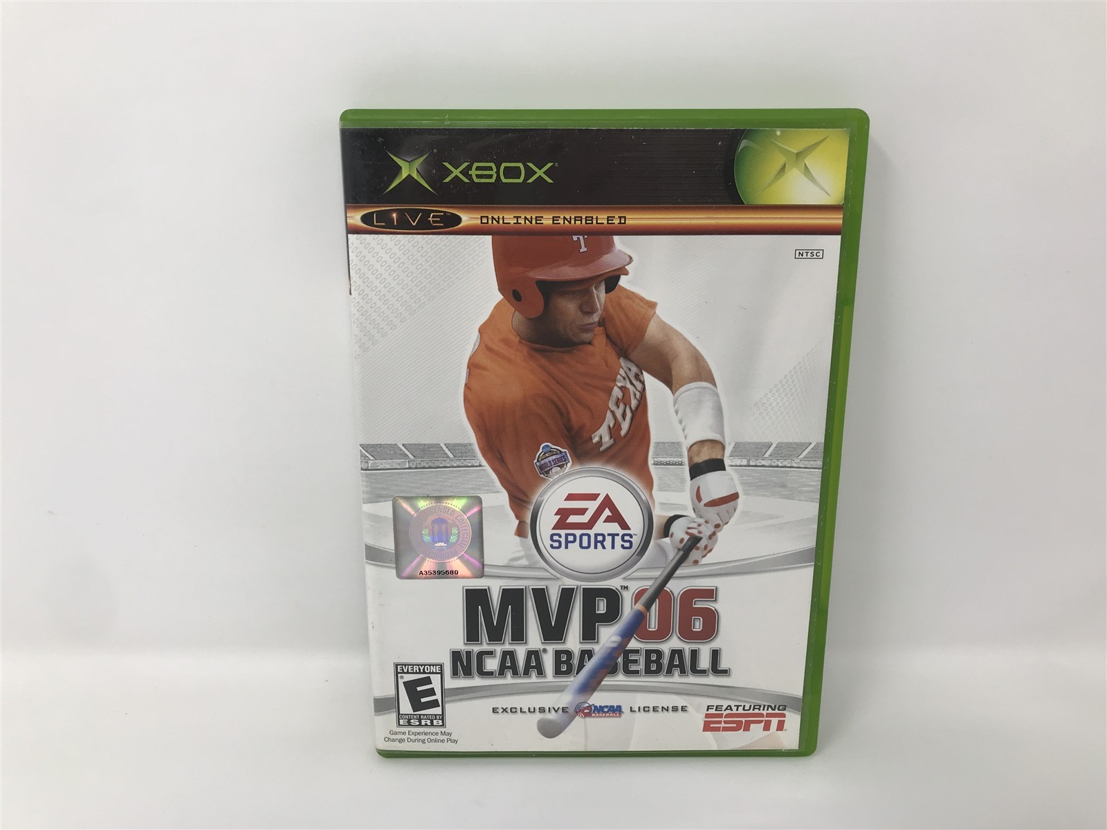 MVP 06 NCAA Baseball - Microsoft Xbox - Missing Manual 