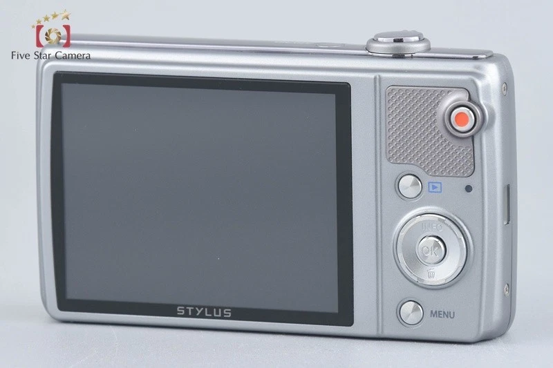 Olympus Stylus VR-370 Silver 16.0 MP Digital Camera w/ Box [Very Good] - Image 3 of 4