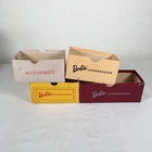 Lot of 4 Vintage Barbie Wardrobe Case Cardboard Accessory Boxes Mattel