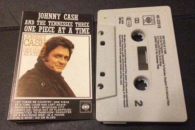 Johnny Cash And The Tennessee Three - One Piece At A Time Cassette, Album (UK)