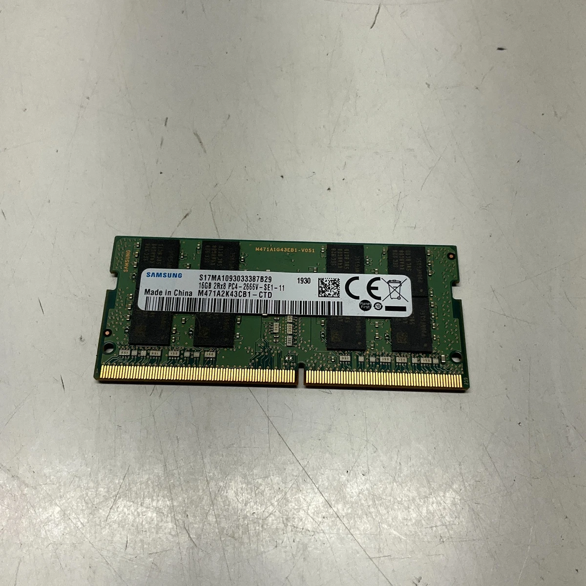 Samsung DDR4 SDRAM 16 GB Capacity per Module Memory (RAM) for sale