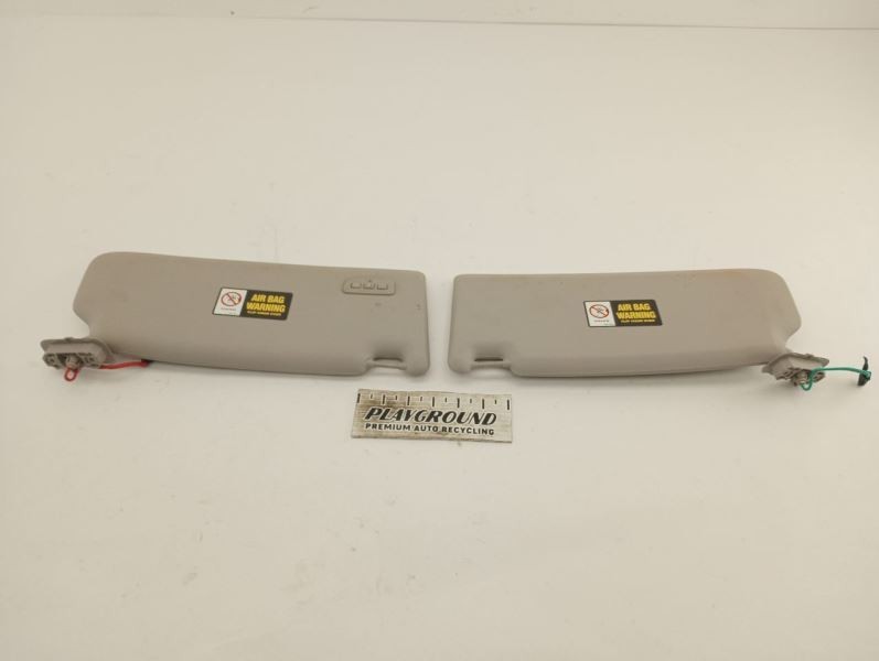 Volvo V50 S40 Sun Visor Set with Illuminated Mirrors 2004-2006