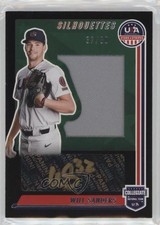 2022 Panini USA Baseball Stars & Stripes Black Gold 37/80 Will Sanders Auto 5i2