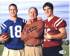 Archie Manning signed 8x10 Photo Ole Miss Football JSA Authentication