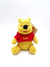 Vintage Winnie The Pooh Beanbag Friend Plush Mattel Arcotoys Disney w/Tag 5.5"T