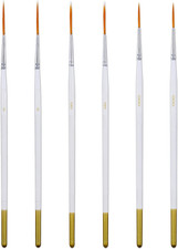 6Pcs Script Liner Brushes for Acrylic Painting Fine Point Liner Paintbrush Fine