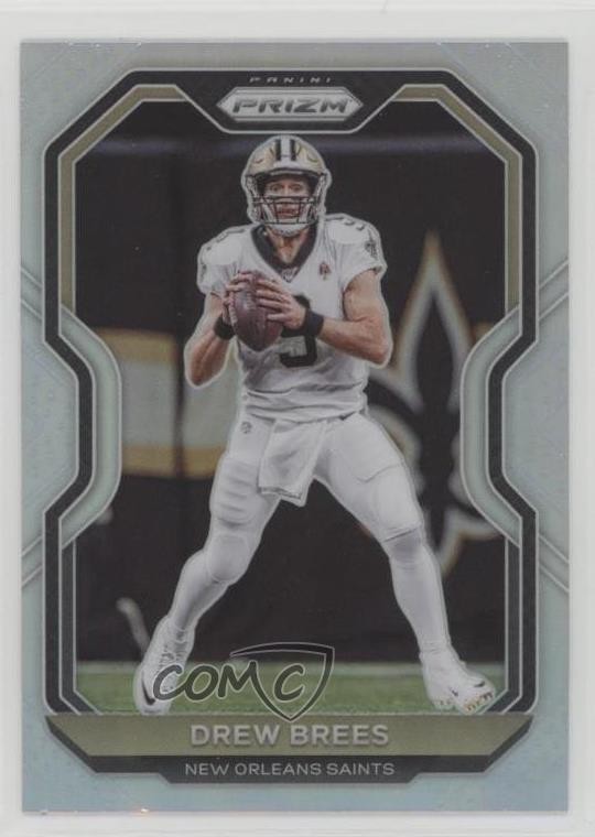 2020 Panini Prizm Silver Prizm Drew Brees #243 sq1