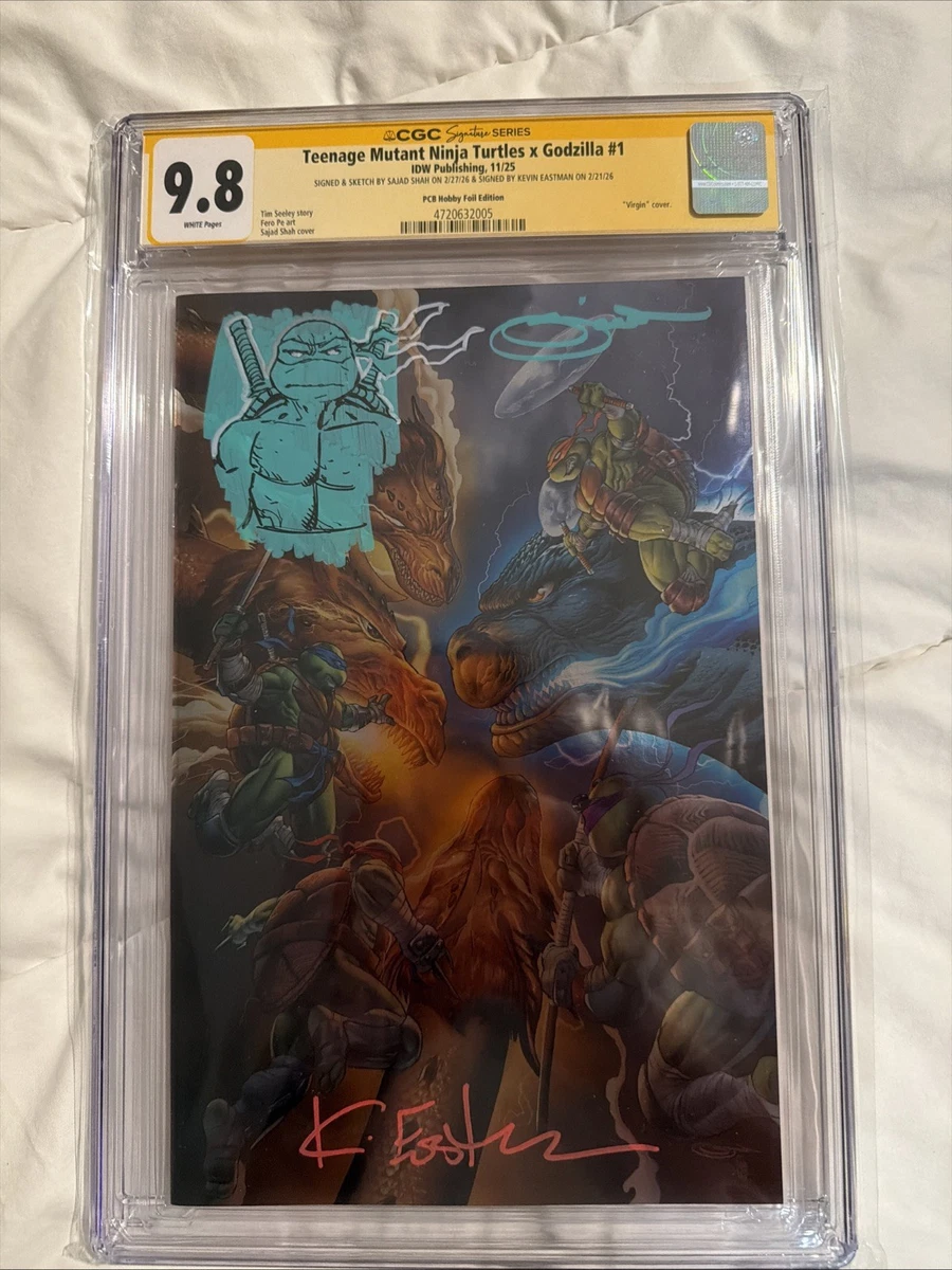 Godzilla 9.8 Near Mint/Mint, Comics Signed Graphic Novels & TPBs