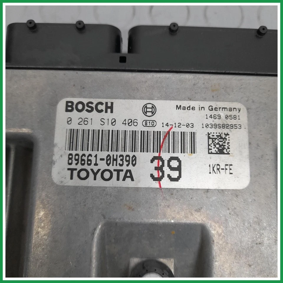 Centralina Iniezione Bosch 0261S10406 Toyota Corolla Verso I 89661-0H390 2001 20 - Immagine 4 di 4