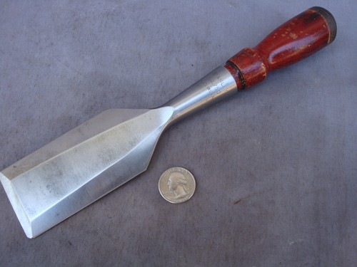 Vintage 2" Stanley No.750 Socket Chisel Razor Sharp READ