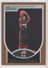 2007-08 Bowman Draft Picks & Stars Rookie Bronze 292/399 Daequan Cook #138 0c4