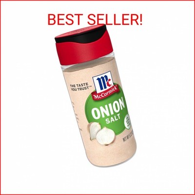 McCormick Dehydrated Onion Salt Mixture 5.12 Ounce Bottle, Pack Of 1