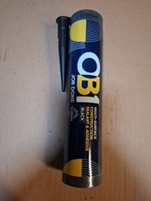 1 X OB1 Multi-Surface BLACK  Sealant & Adhesive Waterproof Silicone 290ml