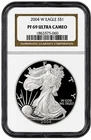 2004 W American Silver Eagle $1 NGC PF69 Ultra Cameo