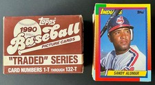 1990 Topps Traded • 1T-132T • Complete Your Set • You Pick • Set-Break NM-MT+
