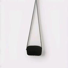 Vintage Magid Evening Black Satin Purse /Small Madrid
