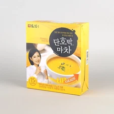 Damtuh Korean Sweet Pumpkin Yam Tea Powder Drink 담터단호박마차 논산시 KPop Korea