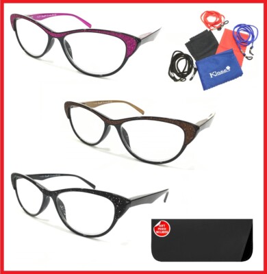 Occhiali da lettura donna graduati per vista a gatto cat eye