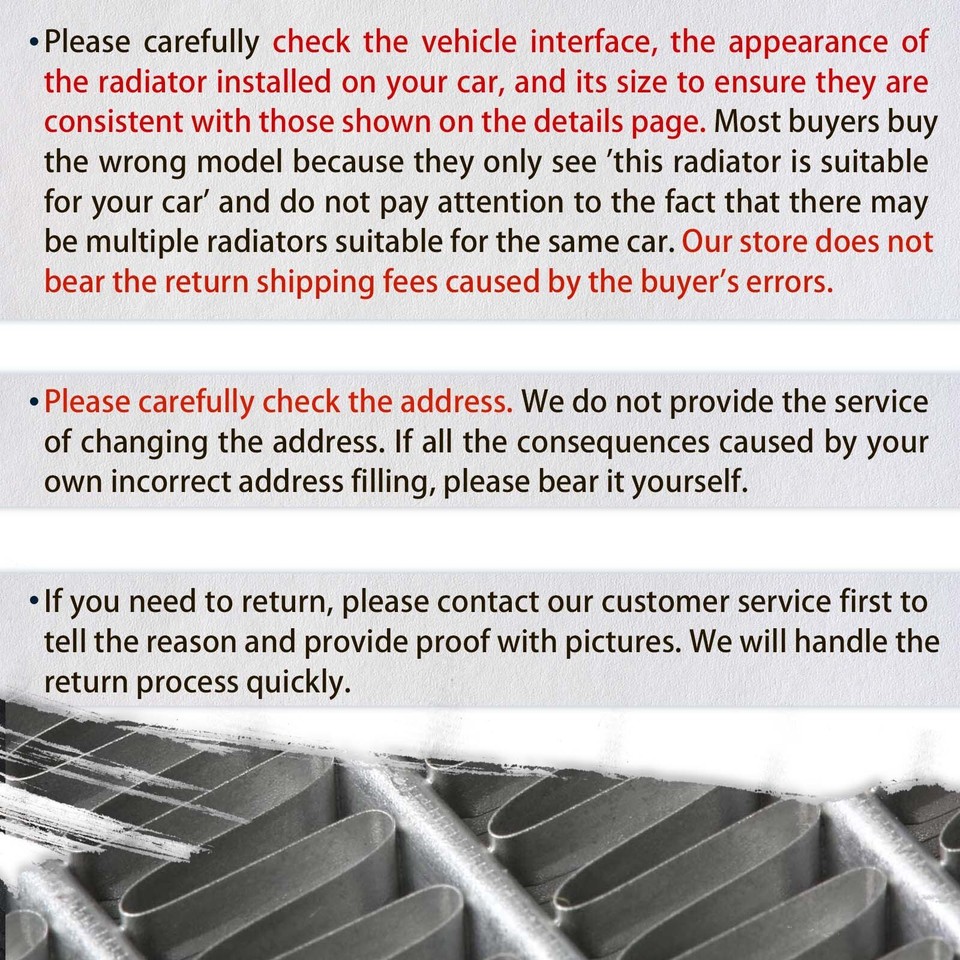 Radiator FOR 20052007 Dodge Grand Caravan Chrysler Town & Country 2795