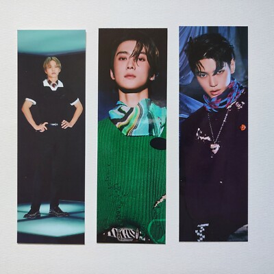 NCT 127 - Official Jungwoo, Jaehyun, Taeyong Bookmark [Favorite (Vampire)]