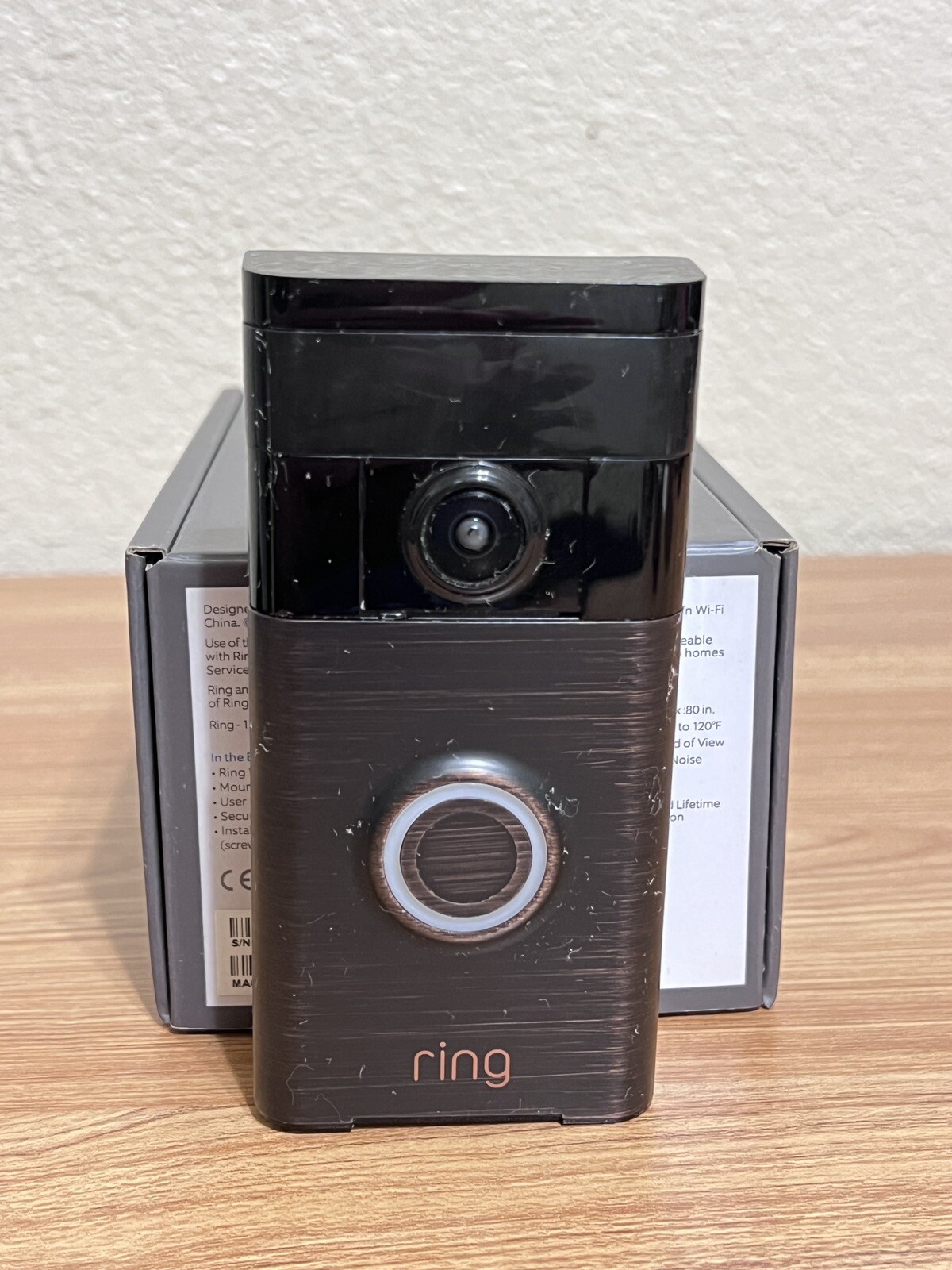 Ring Doorbell 1St Generation Venetian Bronze-image