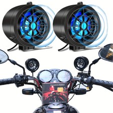 Waterproof Bluetooth Amplifier Motorcycle ATV Speakers Stereo Audio Radio System