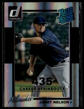 2014 Donruss #247 Jimmy Nelson Stat Line Career #/400