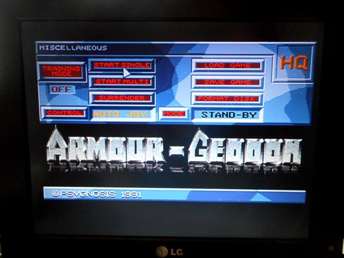 LOT disquettes jeux AMIGA : ARMOUR GEDDON, LIFE & DEATH, ASTATE, KING PIN games - Foto 2 di 8