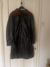 Pristine James Lakeland Longline Leather Coat