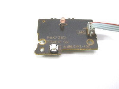 PIONEER VSX-D509S RECEIVER PARTS - board - power switch & LED  AWX7385