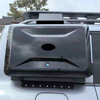 For LC250 Land Cruiser Prado 2024~2025 Gloss Black Side Mounted