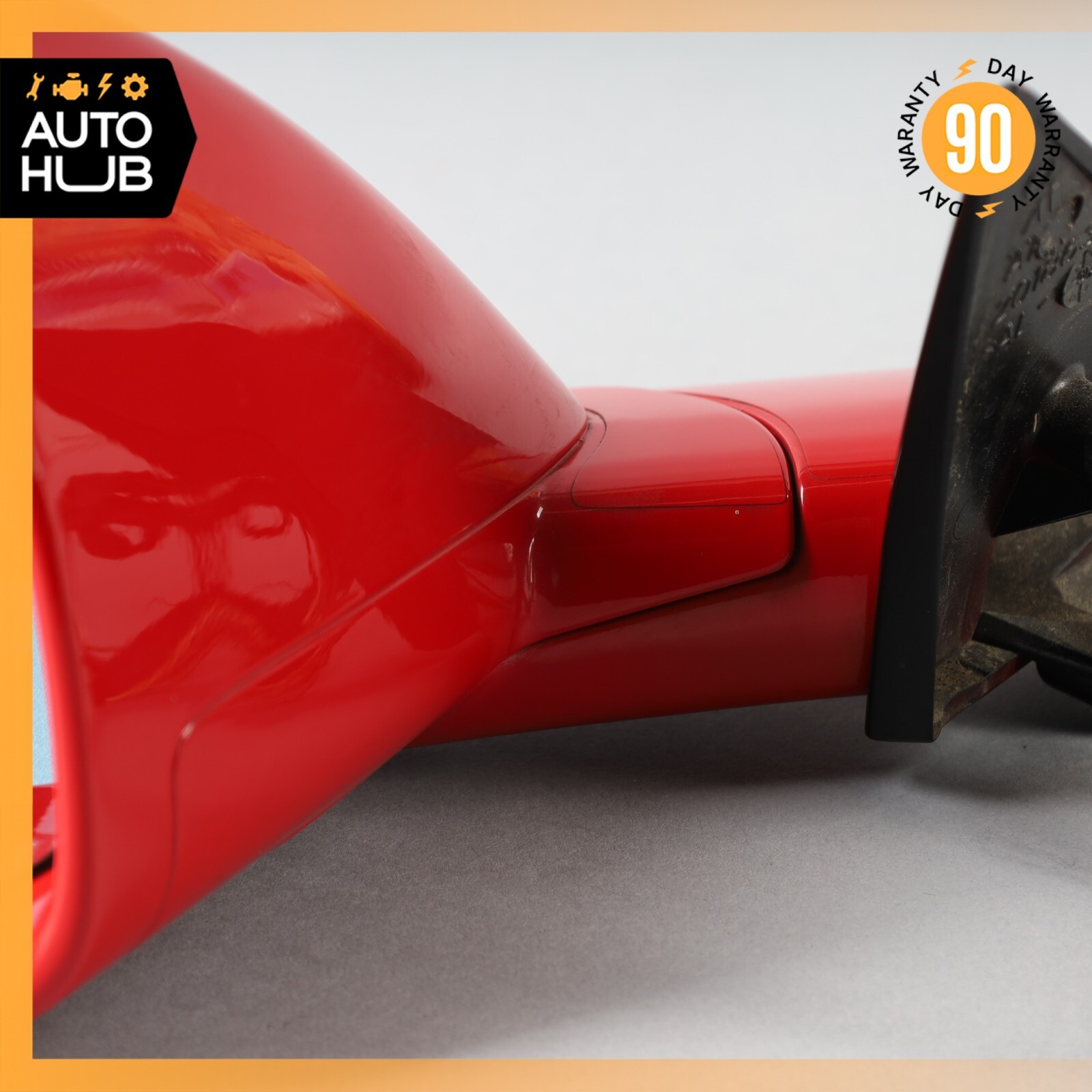 11-16 Ferrari FF F151 Left Driver Side Rear View Door Mirror Red OEM 40k