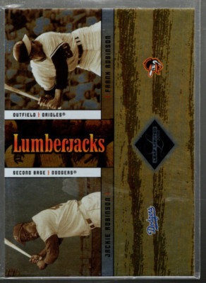 A7691- 2004 Leaf Limited Hemd Holzfäller #45 Frank Robinson Jackie / 500