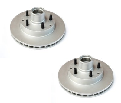 2 Bremsscheiben Vorne Mit Lagern Chevrolet S10 Blazer 1991-2003 Rwd Rostfrei