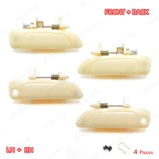 Unpaint Outer Door Handle Set 4  For Honda Civic Dimension Sedan 2001 - 2005