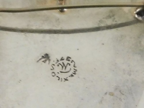 VTG Sterling Silver Mexico Medallion Signed "M" Mayan Aztec Warrior Brooch, Pend - Picture 3 of 3