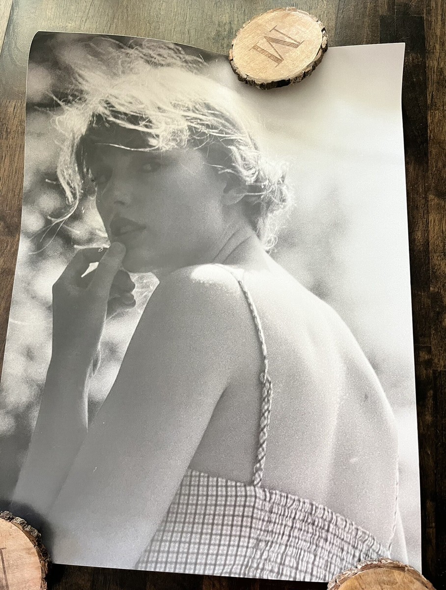 NEW Taylor Swift Meet Me Behind The Mall Lithograph FOLKLORE