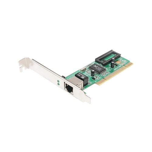 Gigabit Ethernet LAN Low Profile PCI Network Controller Card 10/100/1000 - Picture 2 of 6